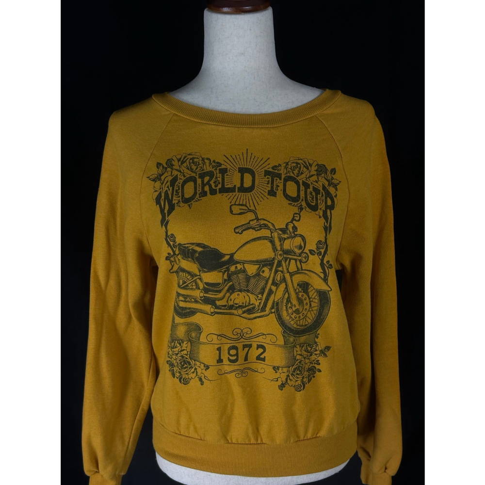 World tour motorcycle sweatshirt